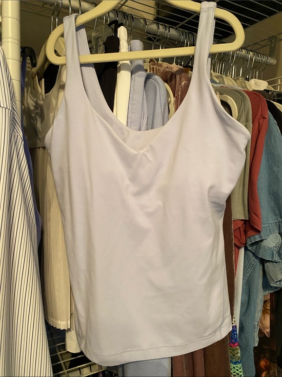 lululemon athletica Tops - Align Tank Blue Linen Size 6